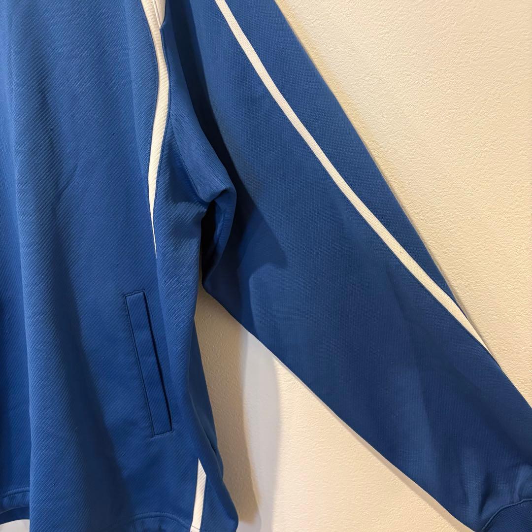 ナイキ ゲームシャツ 刺繍ロゴ 青　ブルー XL 長袖 メンズ スポーツ　90 6