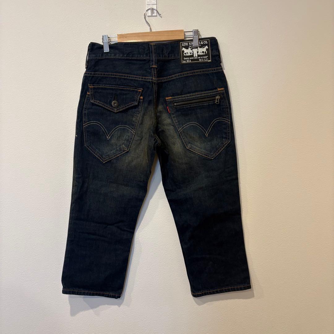 リーバイス 511 デニムパンツ スリム インディゴ W32 メンズ　ストレート 7