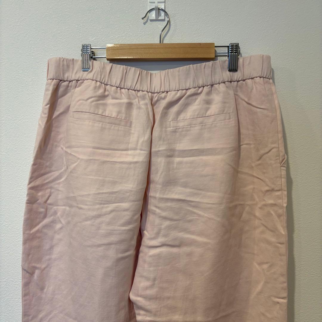 バナナリパブリック ワイドパンツ　ピンク M相当 上品　ゆったり 6