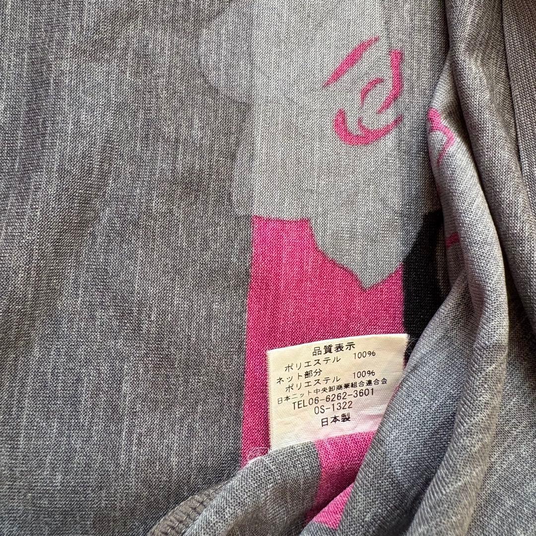 ..パナセリーナ 長袖カットソー　花柄 黒　グレー レース　透け感　上品 6