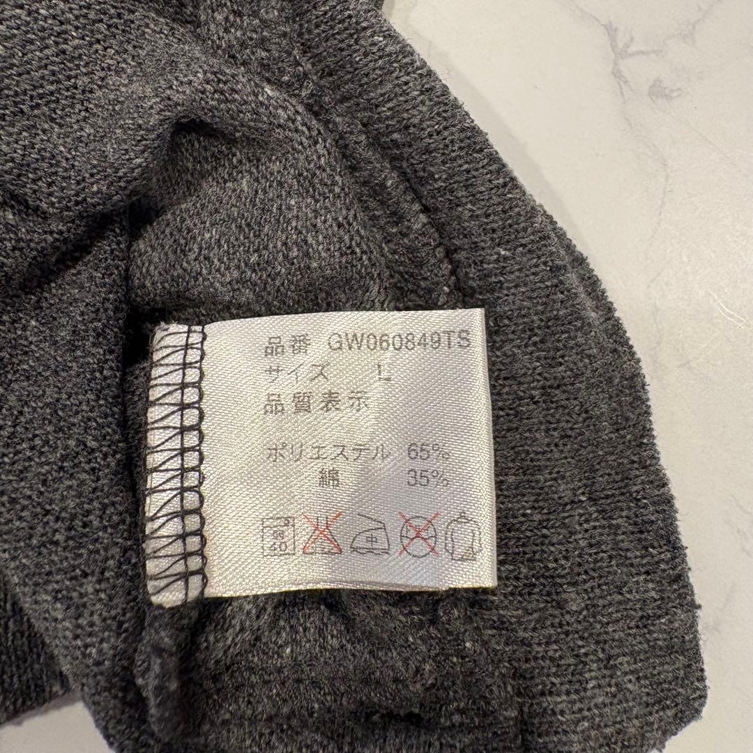 シュカ ニット カットソー 七分袖 無地 灰色　グレー ゆったり L シンプル 7