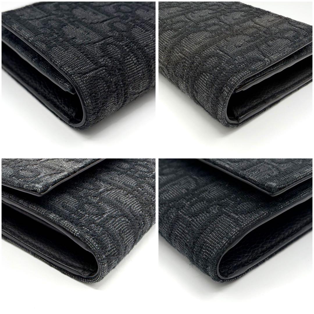 ⭐️美品⭐️ ディオール オブリーク ロングフラップウォレット 10