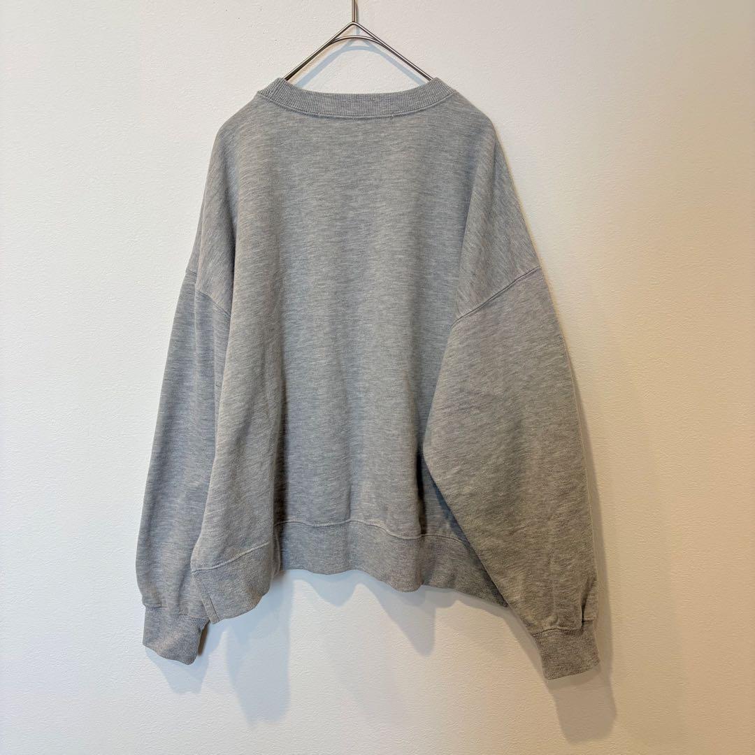 レイカズン スウェット カレッジロゴ 灰色　グレー　トレーナー　男女着用可 6