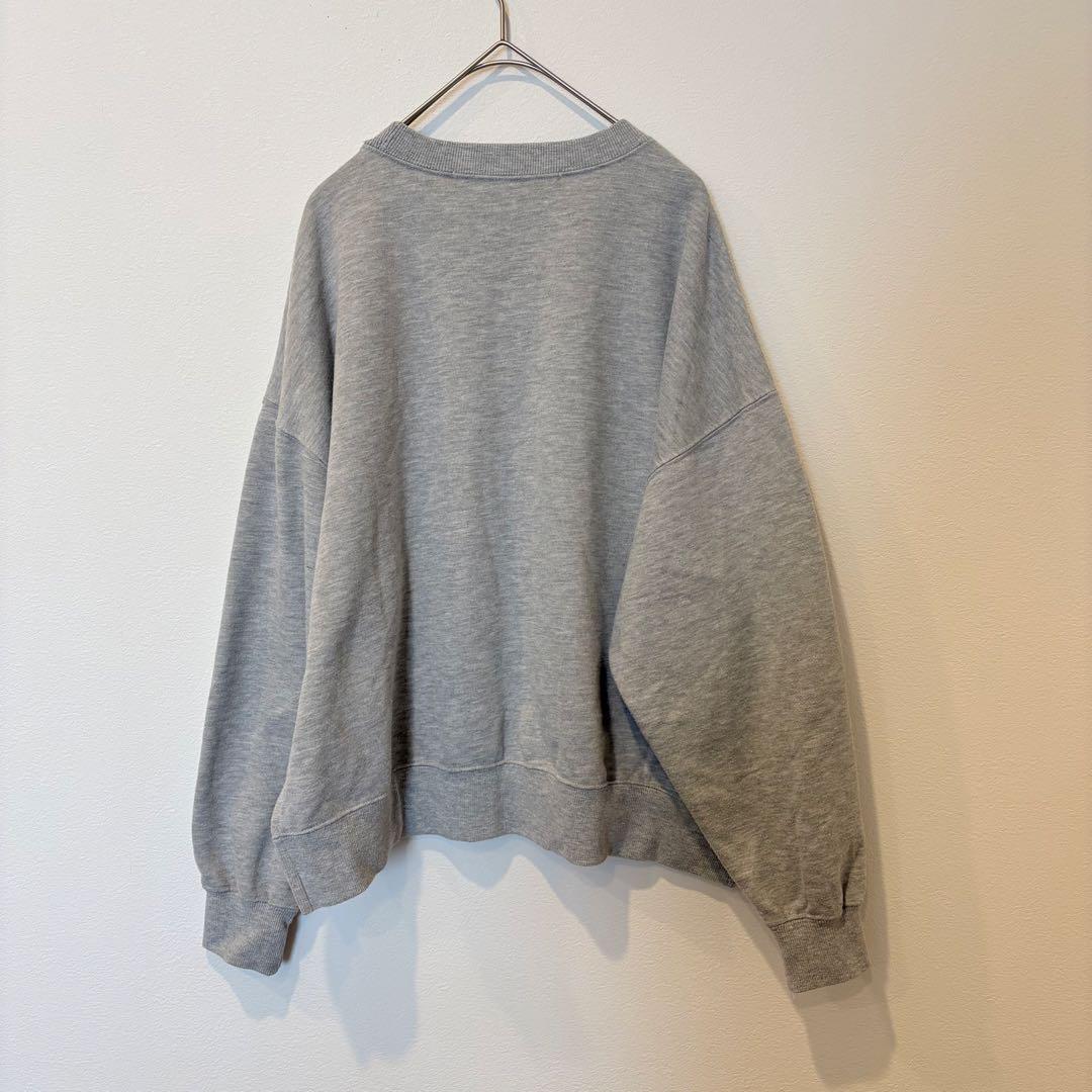 レイカズン スウェット カレッジロゴ 灰色　グレー　トレーナー　男女着用可 7