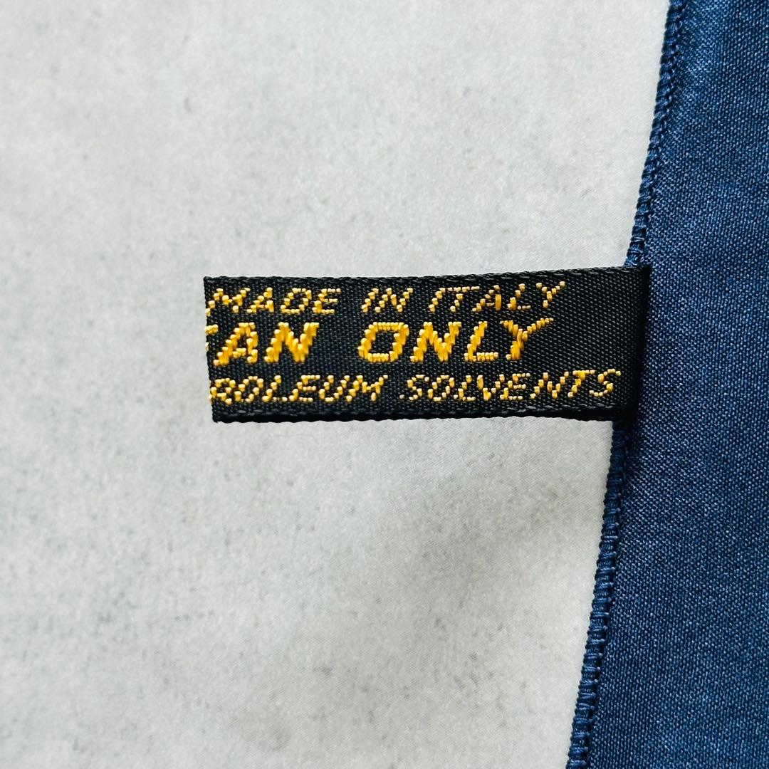 CELINE 馬具（鐙・あぶみ）モチーフ　シルクスカーフ　ネイビー　ホワイト 8