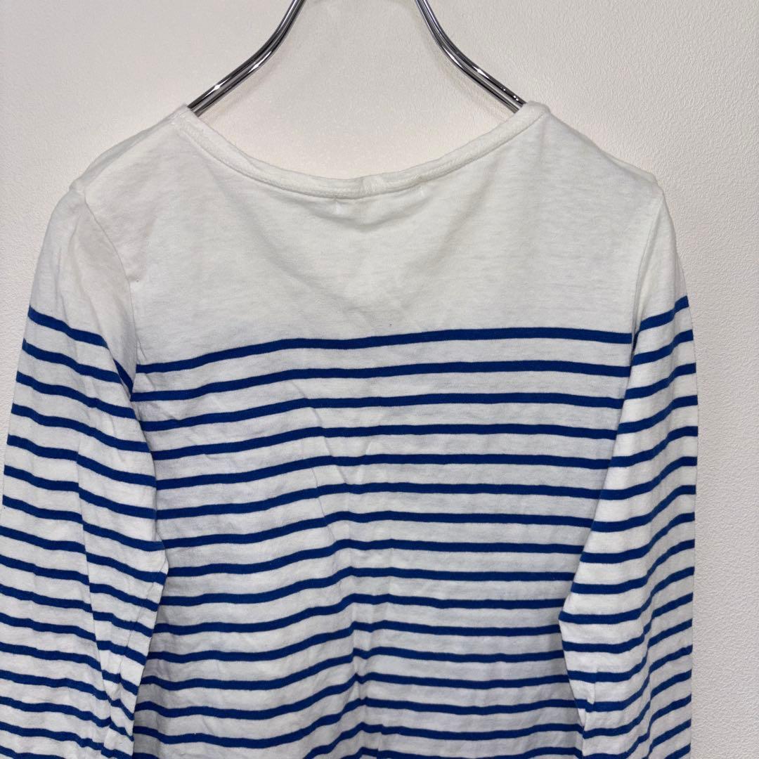 BACK NUMBER ストライプ長袖Tシャツ Mサイズd718 13