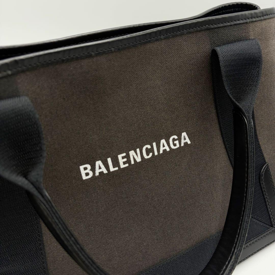 ⭐️良品⭐️ バレンシアガ ネイビーカバスS キャンバス ブラック 7