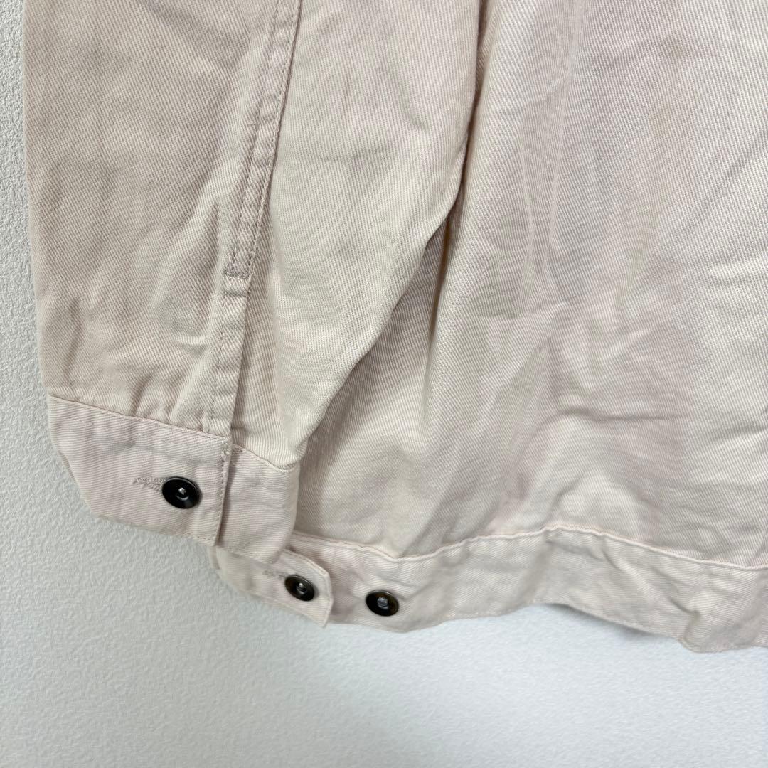 choette アイボリーデニムジャケットLサイズゆったりオーバーサイズd772 13