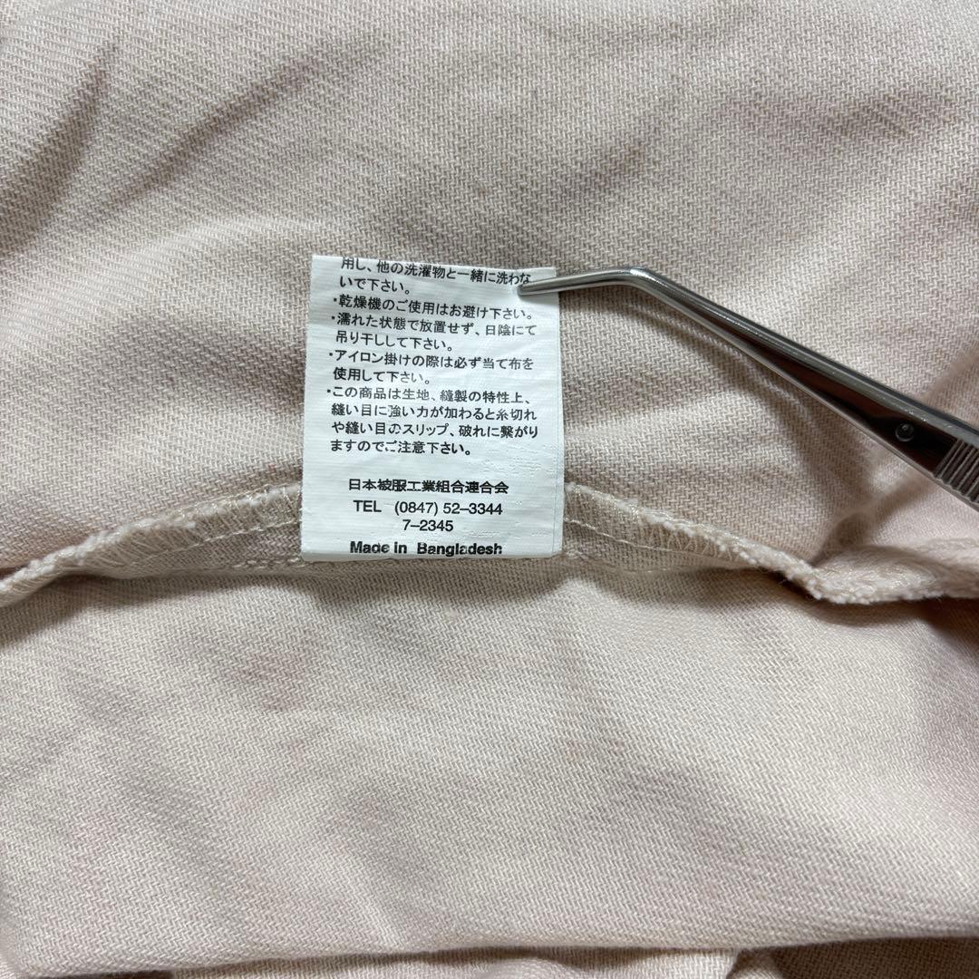 choette アイボリーデニムジャケットLサイズゆったりオーバーサイズd772 19