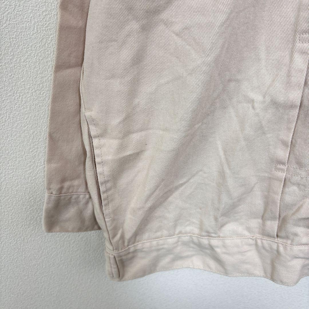 choette アイボリーデニムジャケットLサイズゆったりオーバーサイズd772 6