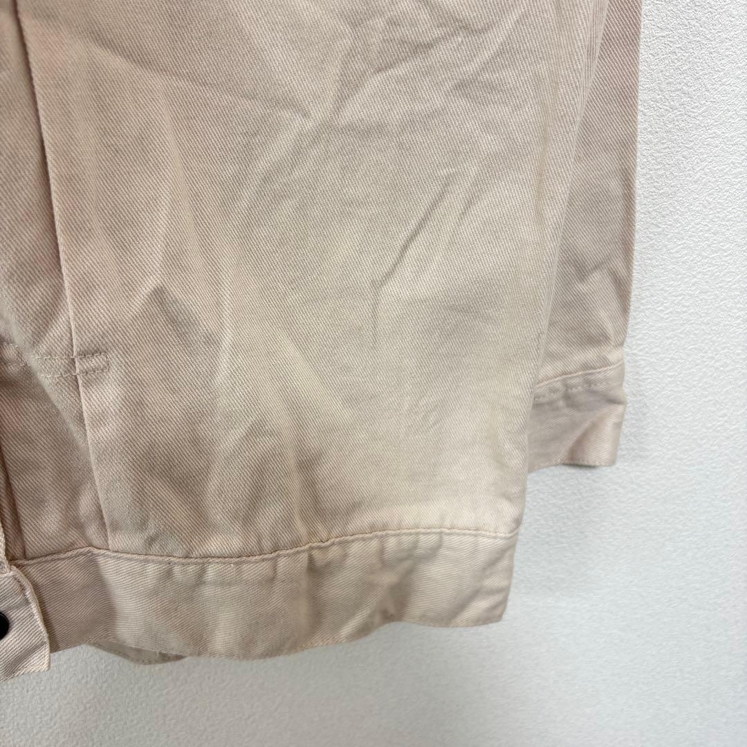 choette アイボリーデニムジャケットLサイズゆったりオーバーサイズd772 10