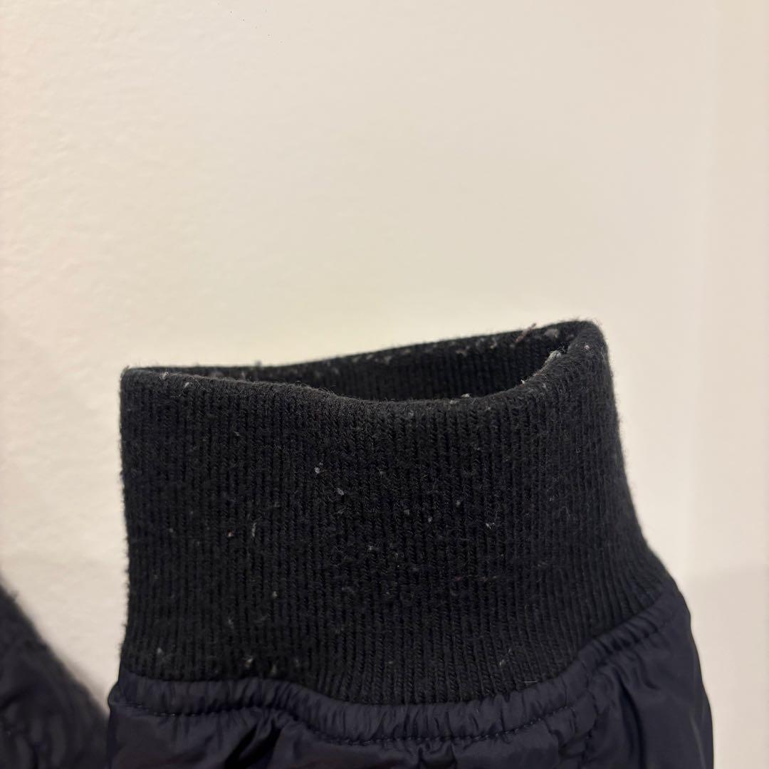 ユニクロ MA-1 ジャケット ブルゾン 黒 ブラック　M 防寒 ミリタリー 7