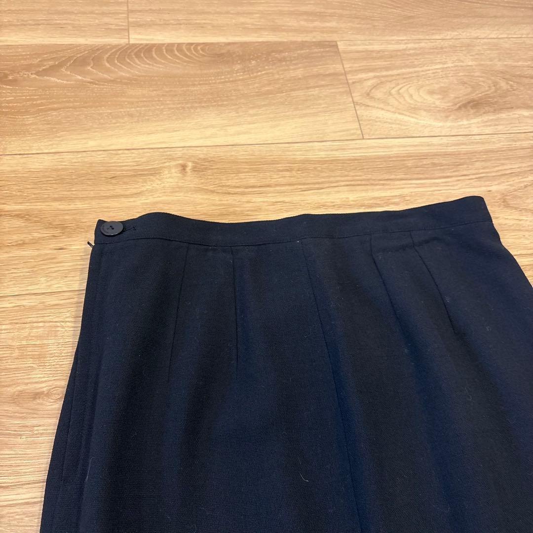 .クリツィア タイトスカート ひざ丈 スリット 黒 ブラック M相当　フォーマル 4