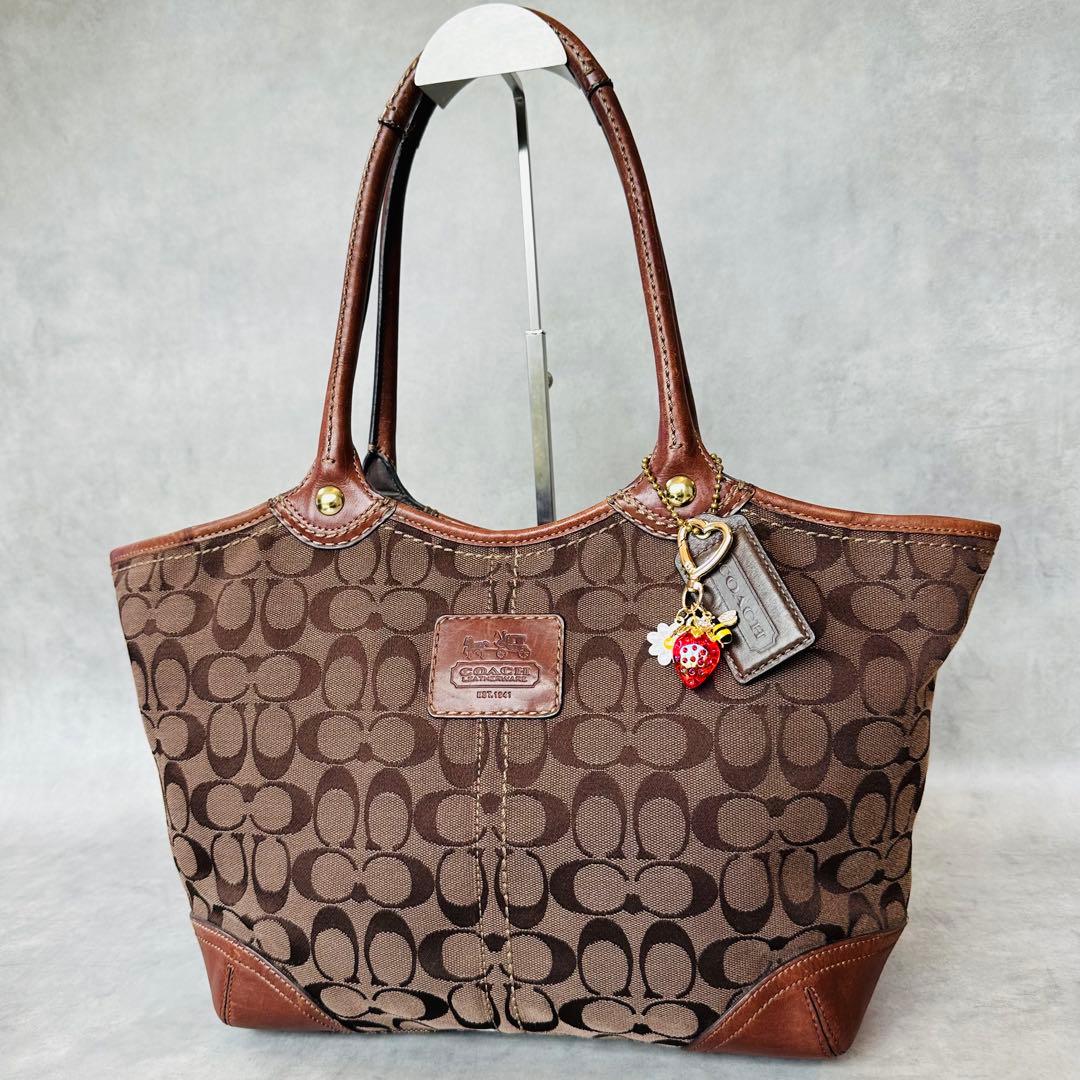 Y2K COACH Breaker Signature Tote Bag