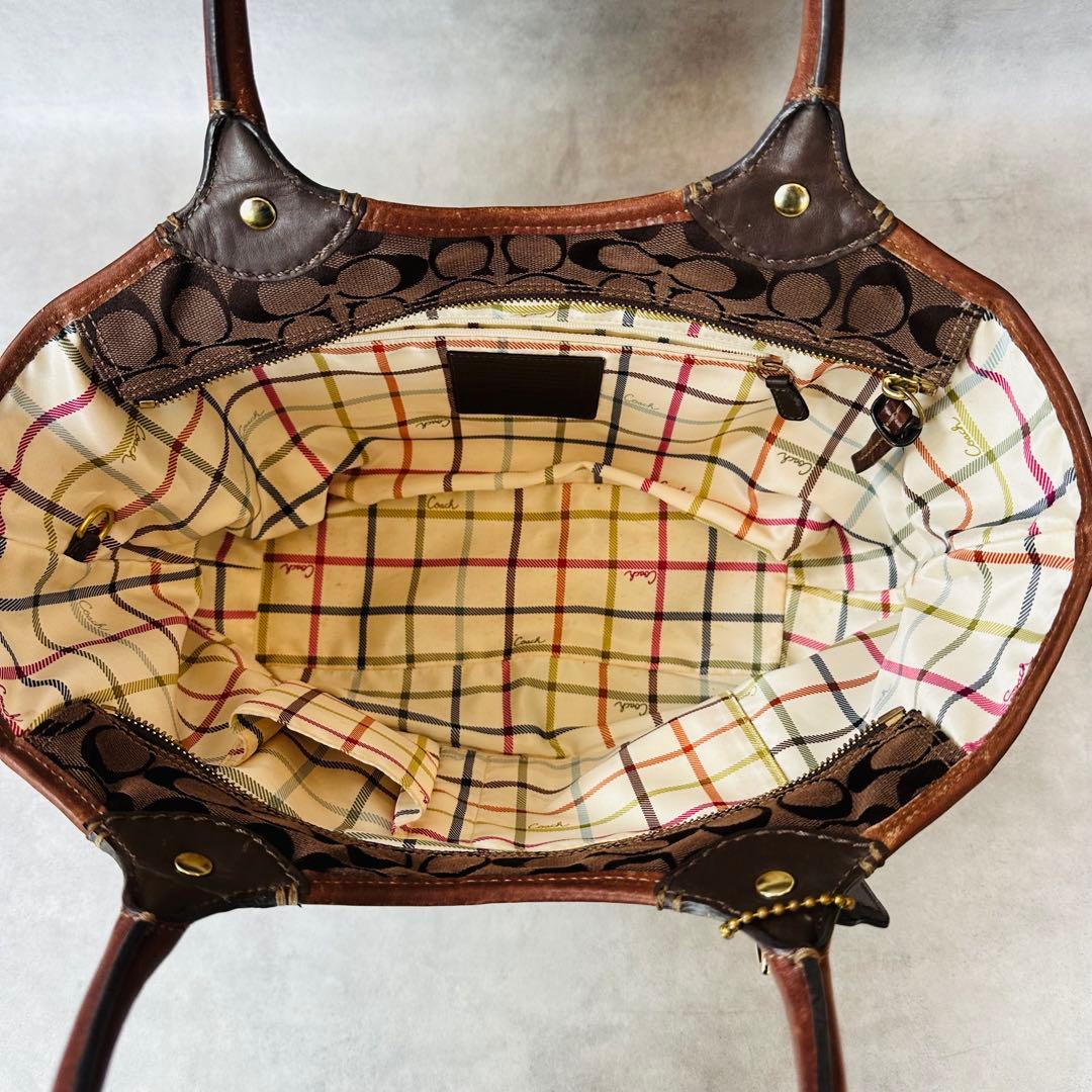 Y2K COACH Breaker Signature Tote Bag 14