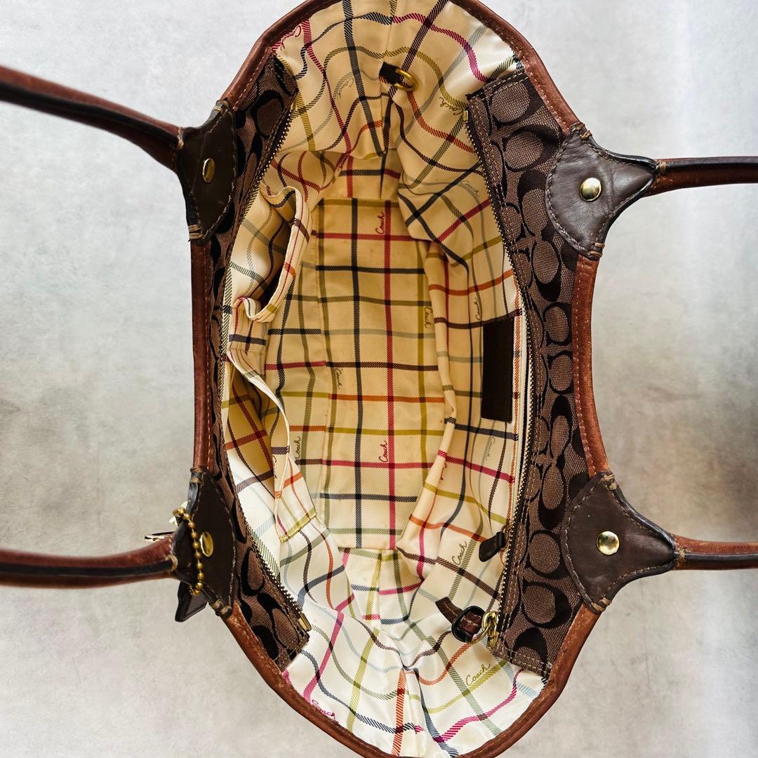 Y2K COACH Breaker Signature Tote Bag 15