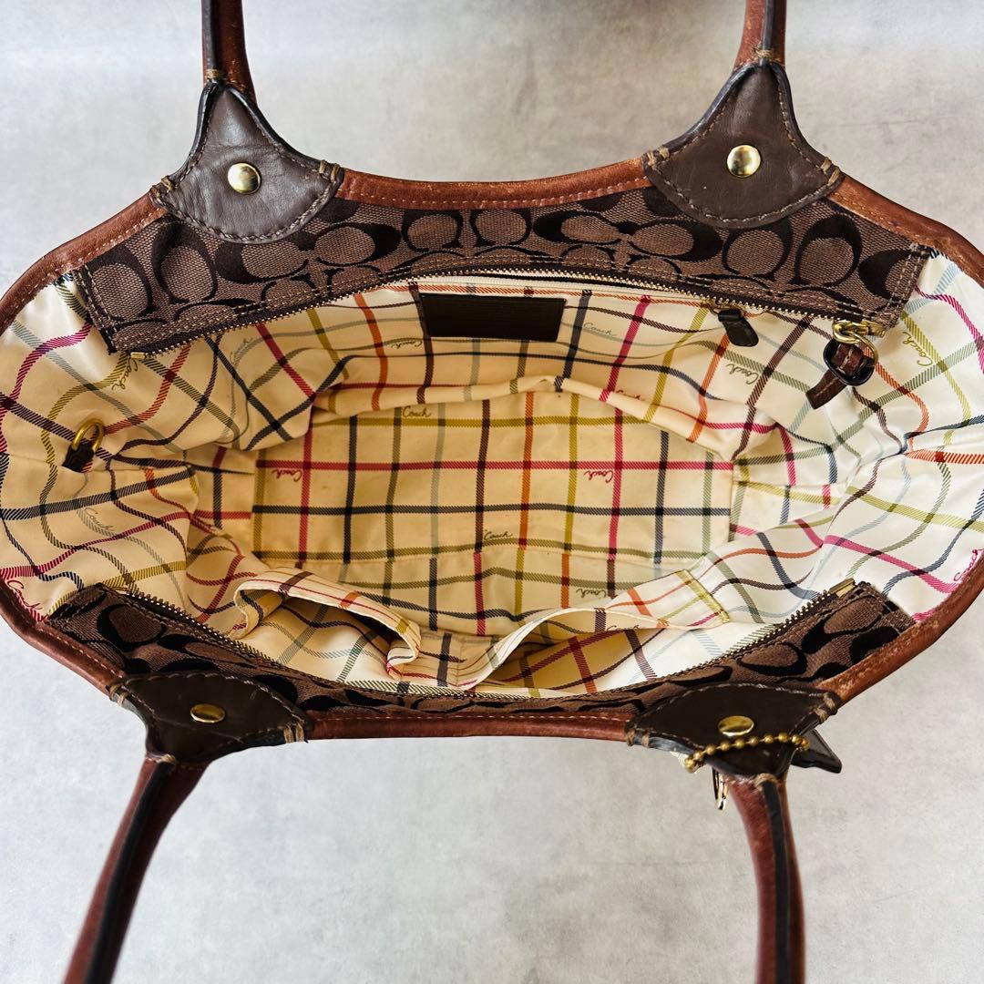 Y2K COACH Breaker Signature Tote Bag 16