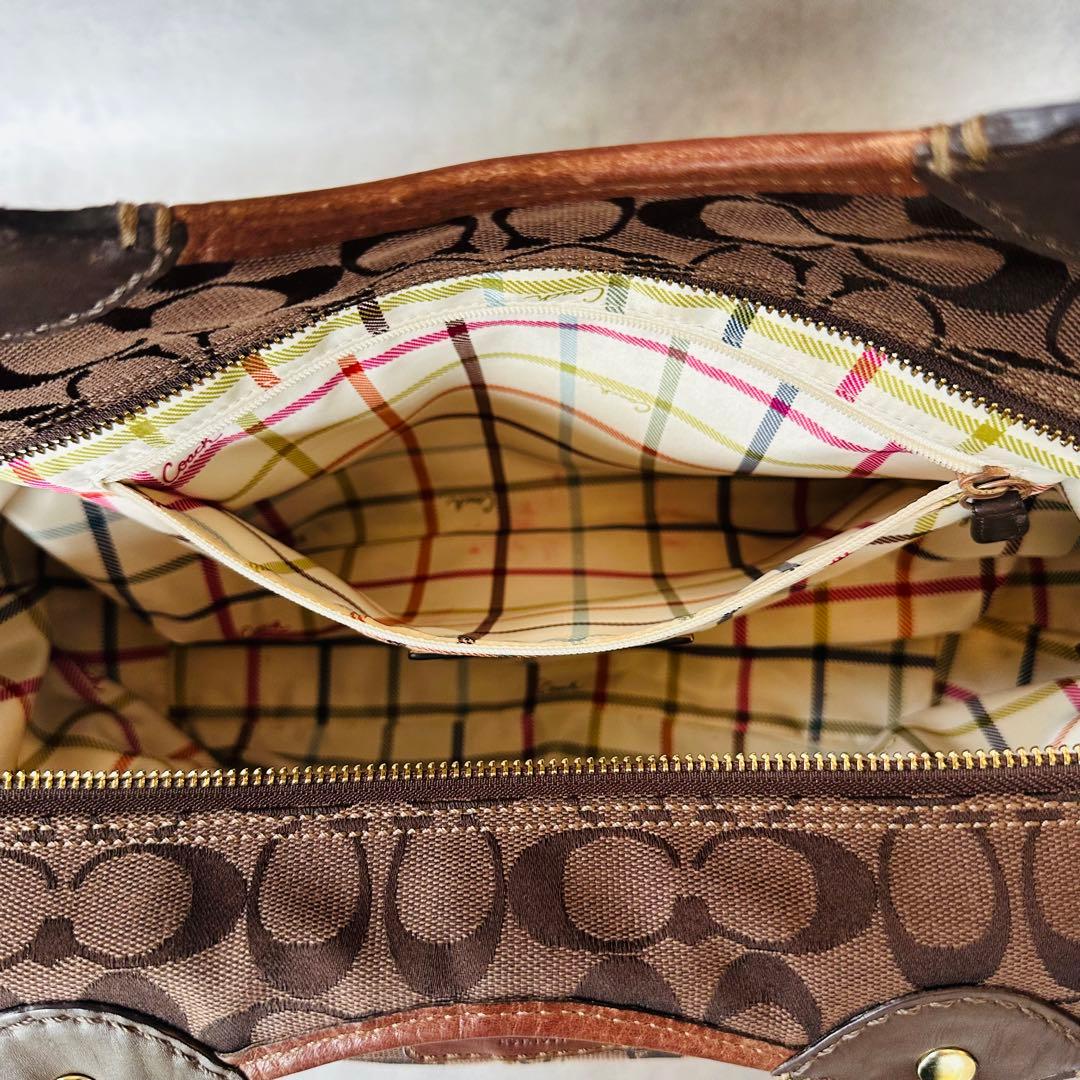 Y2K COACH Breaker Signature Tote Bag 17