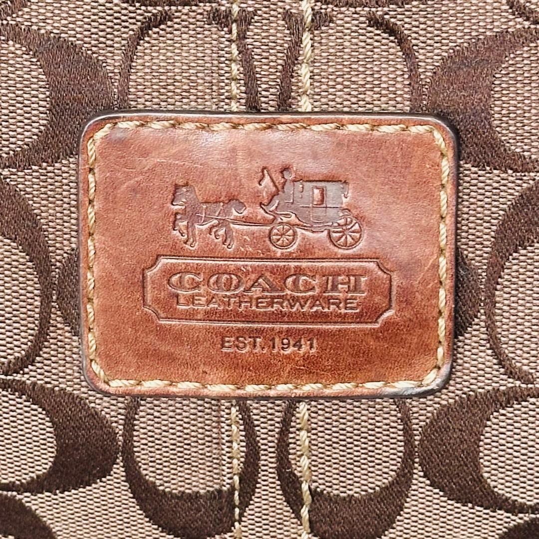 Y2K COACH Breaker Signature Tote Bag 20