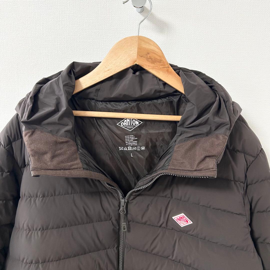 美品✨DANTON ダントン　ダウンジャケット　ブラウン　L 3