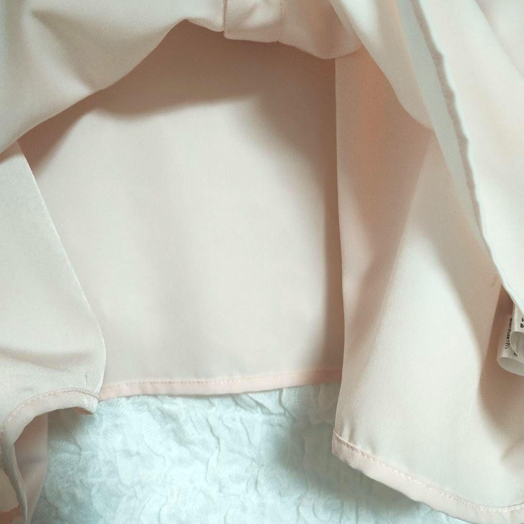 ヘザー Heather ピンク クロップドシャツ ブラウス長袖 柔らか 軽い生地 4