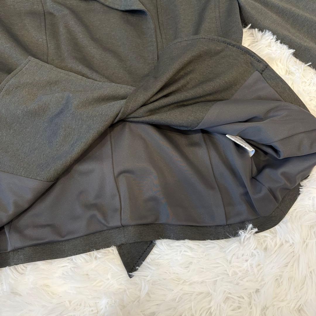 addenda ウエストリボン ジャケット 9号 ブラックMサイズ相当 オフィス 7