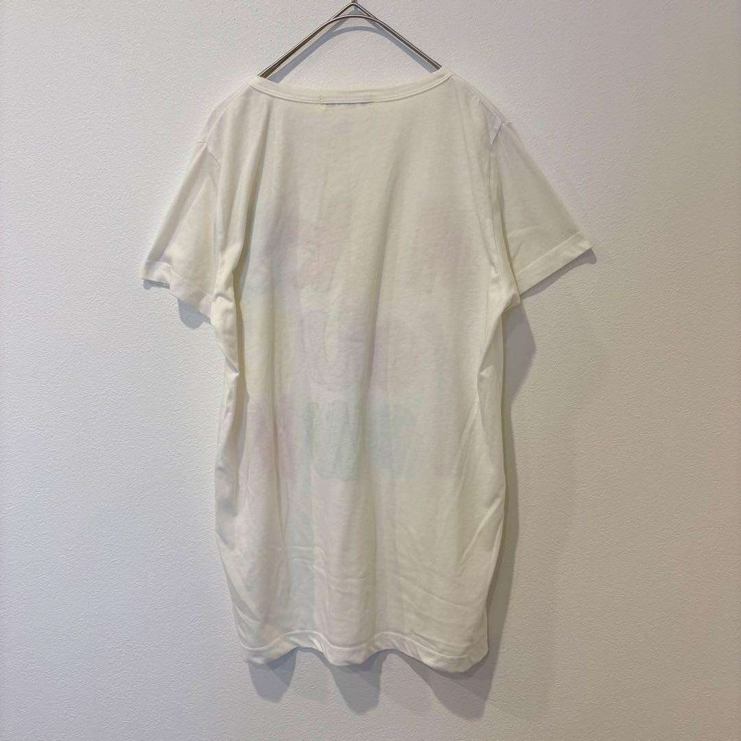 ビームスハート Tシャツ カラフル 白　ホワイト M 半袖 レディース　可愛い 5