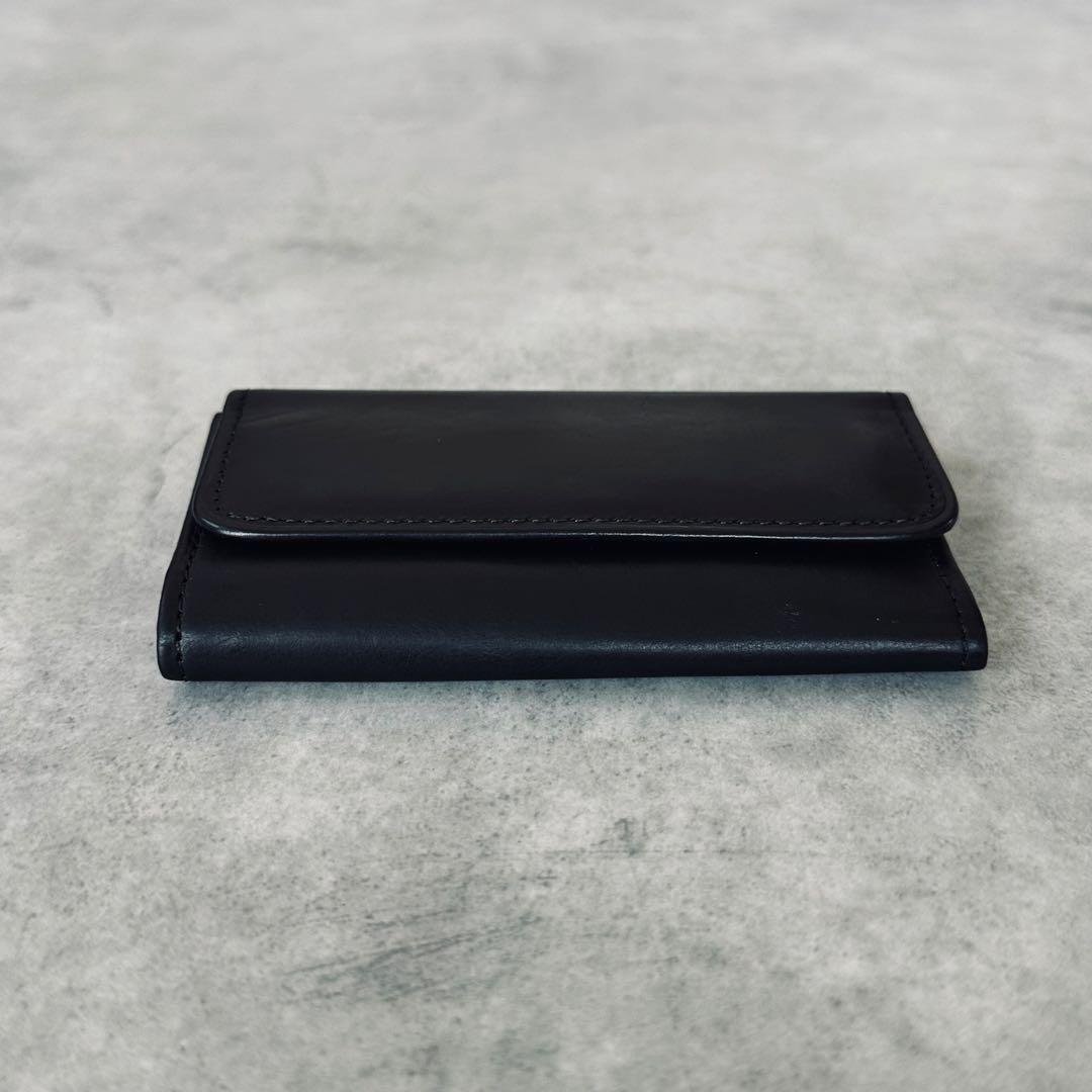 希少✨OLD COACH All leather key case BLACK 4