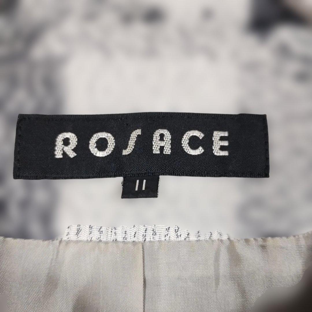 ヴィンテージ【ROSACEロザーズ 】チェック柄ジャケット L 日本製 金ボタン 9