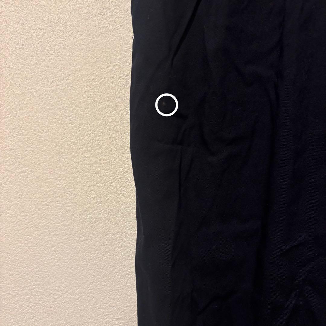 エニィスィス テーパードパンツ 黒　ブラック　きれいめ M相当　無地　カジュアル 4