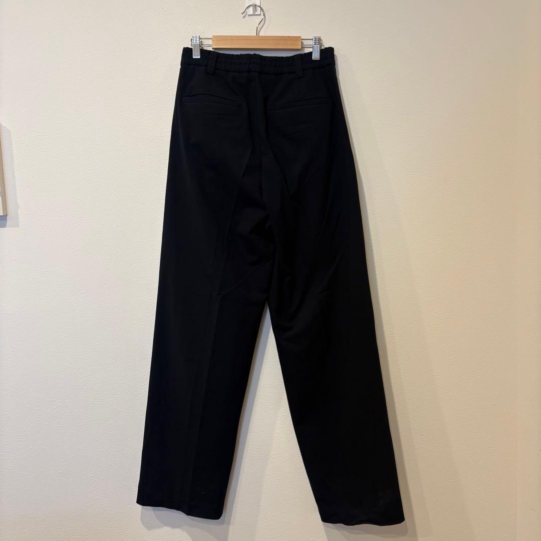 ザラ タック ワイドパンツ スラックス 黒 ブラック　レディース　きれいめ 4