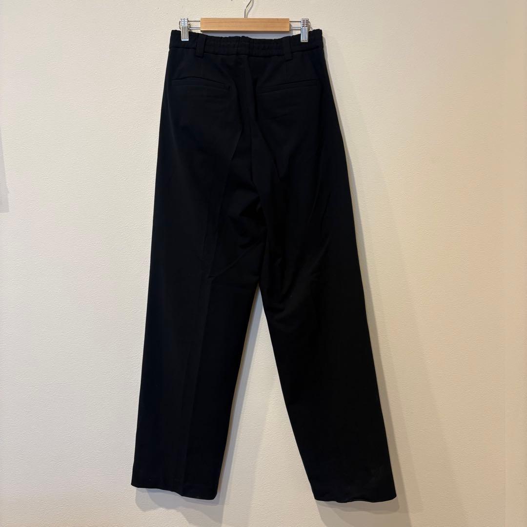 ザラ タック ワイドパンツ スラックス 黒 ブラック　レディース　きれいめ 5