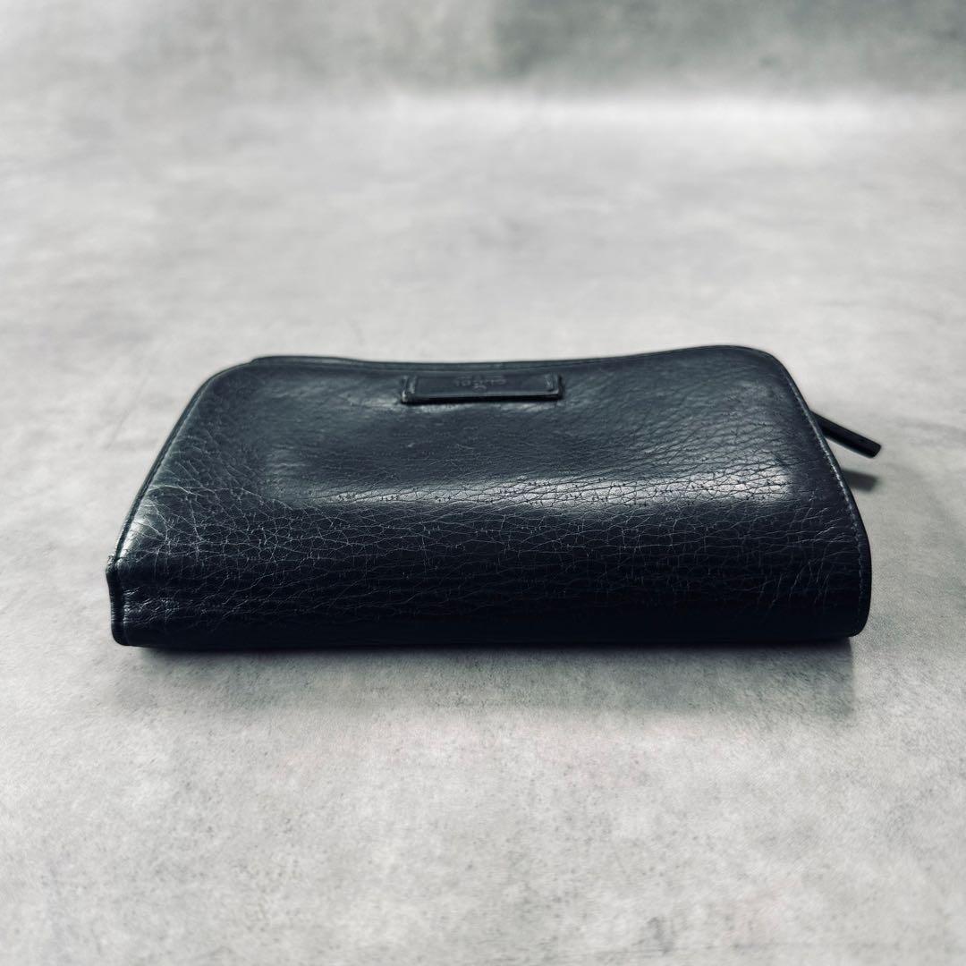 GUCCI レザー ロゴ 二つ折り財布　 コンパクトウォレット 6