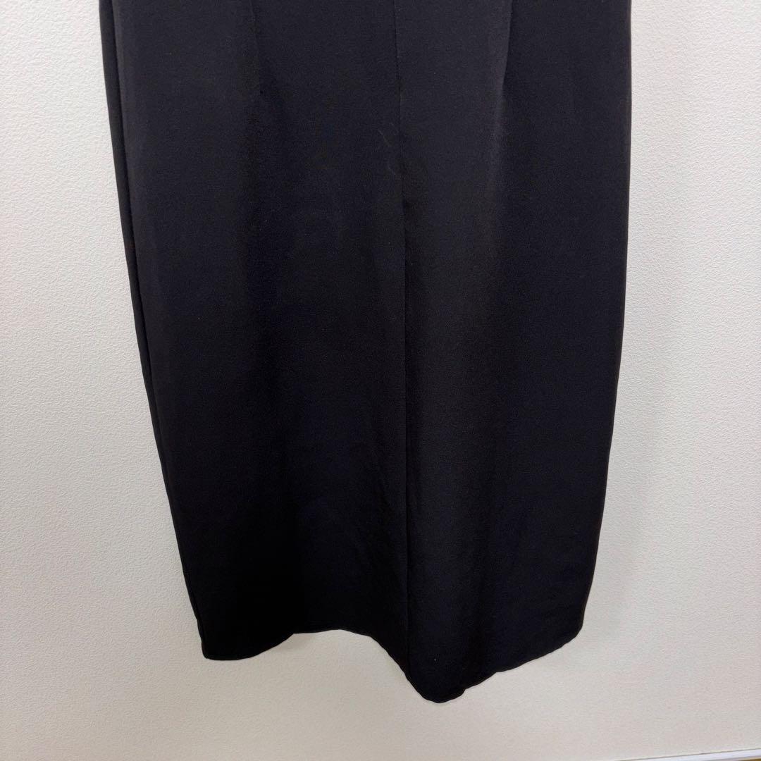 Dazy オフショルダーパーティードレス M 黒/白　d774 12