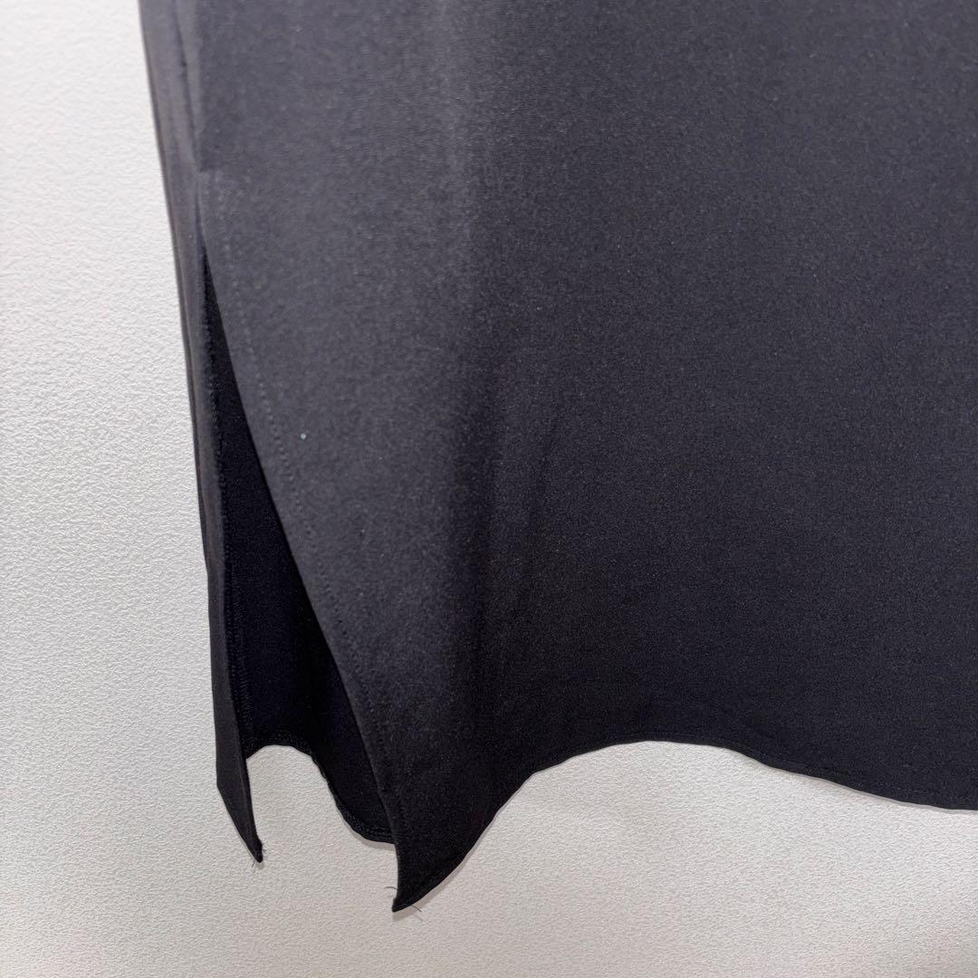 Dazy オフショルダーパーティードレス M 黒/白　d774 8