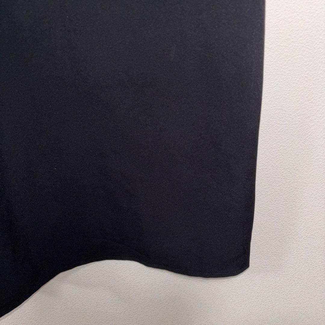 Dazy オフショルダーパーティードレス M 黒/白　d774 9