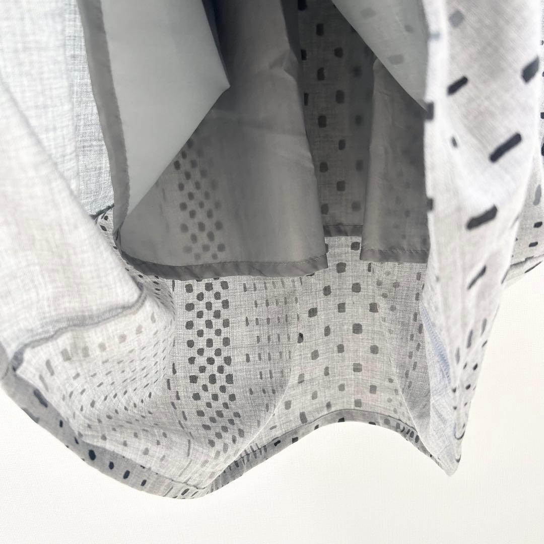 美品✨SOUSOU 浴衣みたて　ワンピース　グレー 6