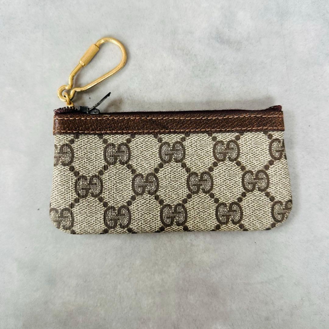 OLD GUCCIGGスプリーム コインケース 小銭入れ キーリング付属