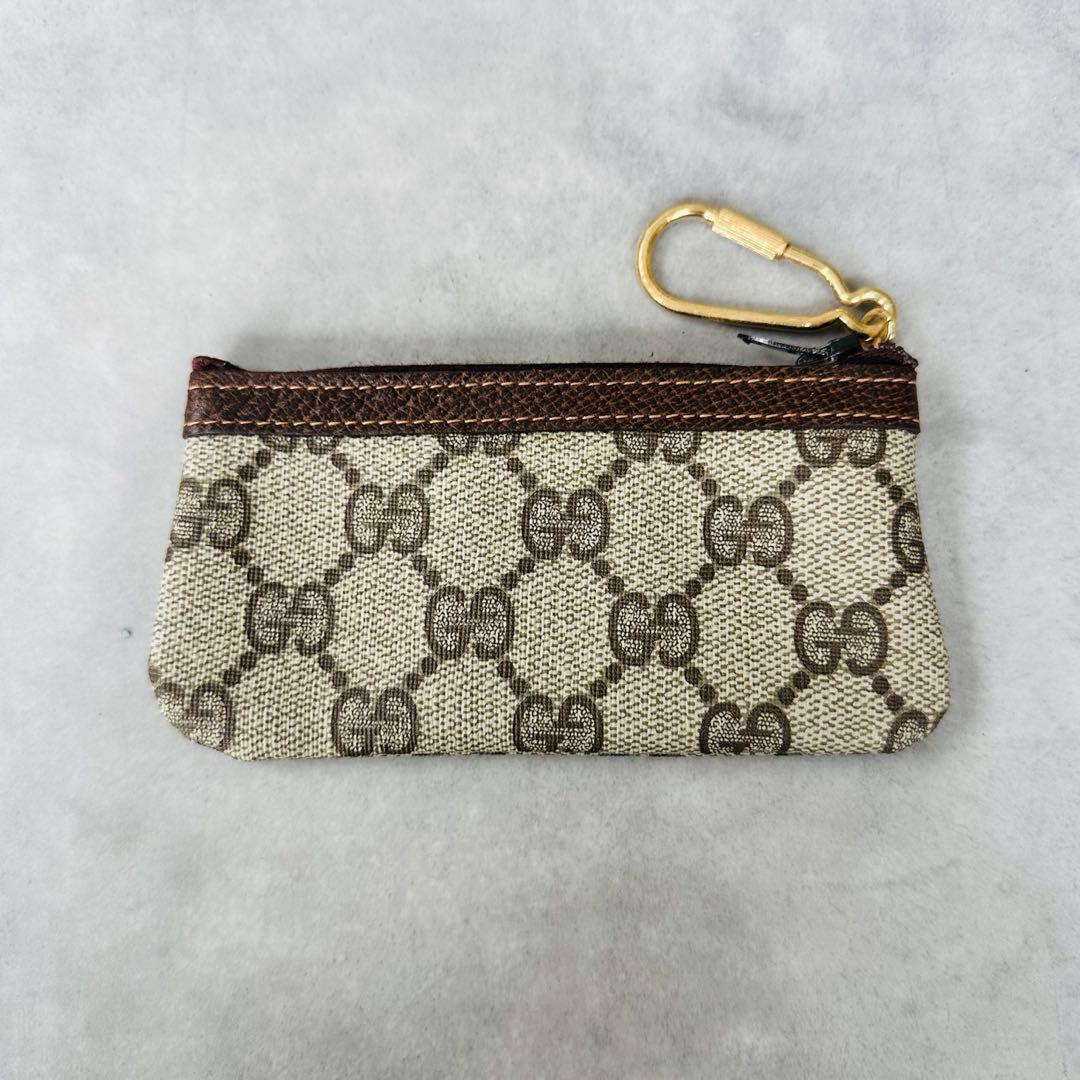 OLD GUCCIGGスプリーム コインケース 小銭入れ キーリング付属 2
