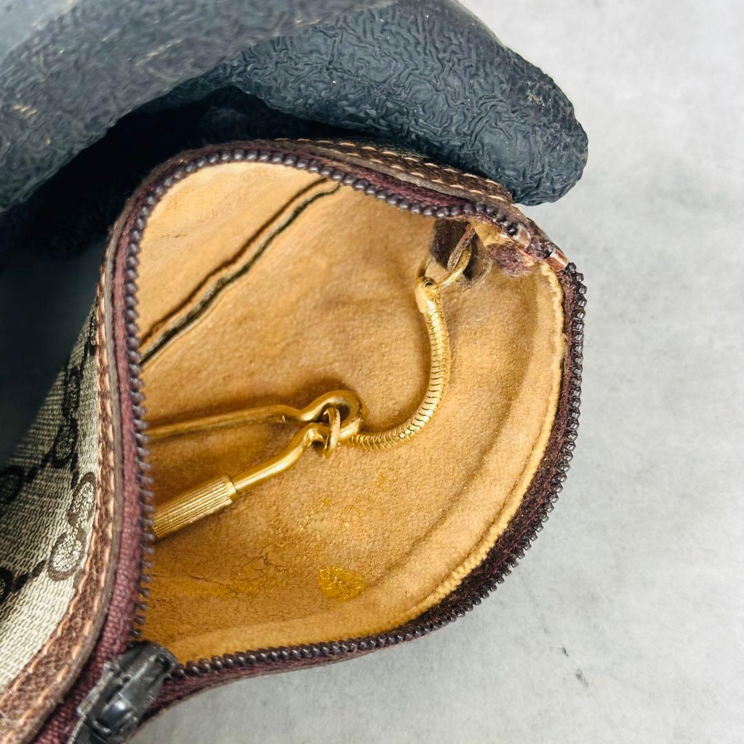 OLD GUCCIGGスプリーム コインケース 小銭入れ キーリング付属 12