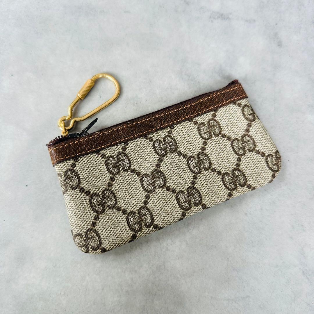OLD GUCCIGGスプリーム コインケース 小銭入れ キーリング付属 3