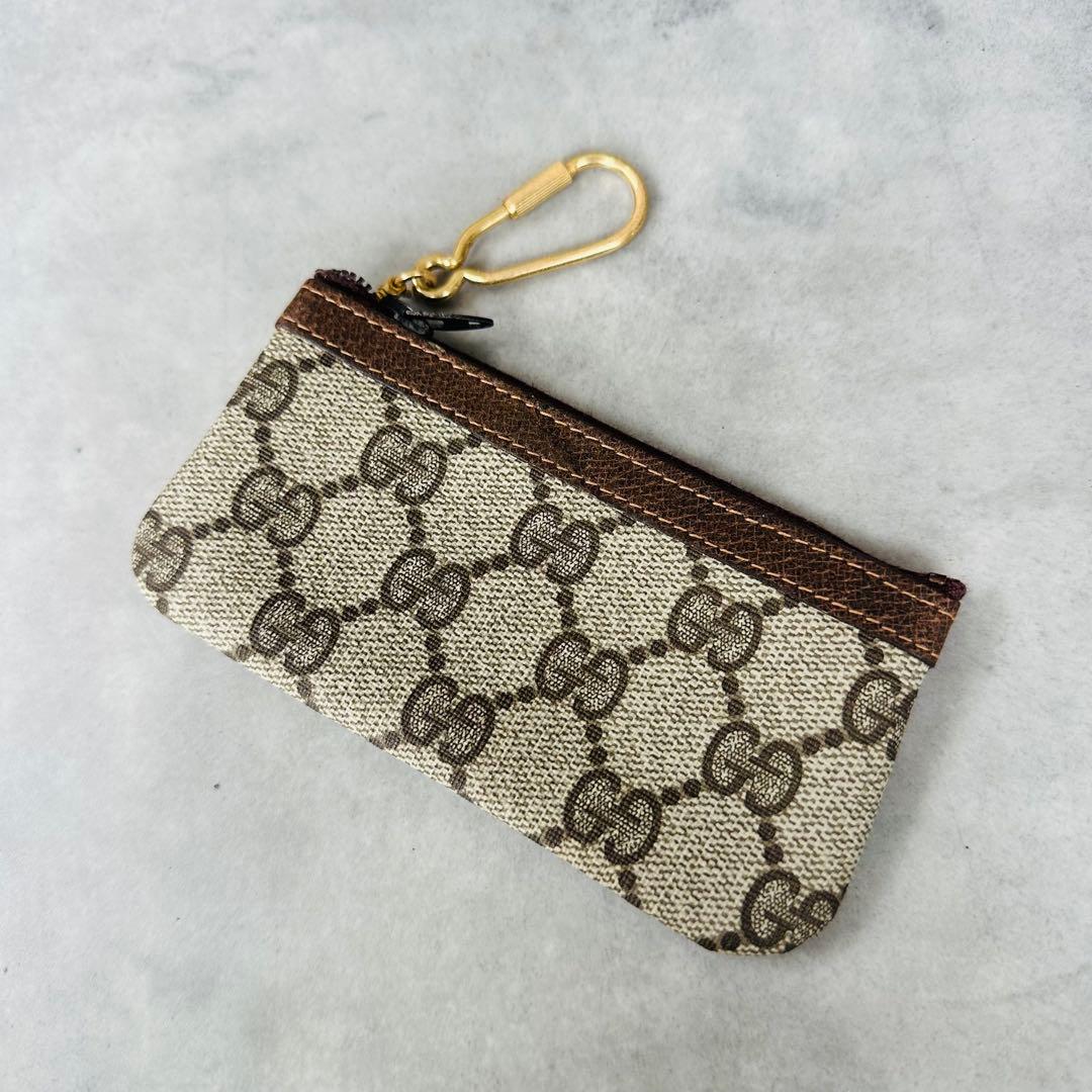 OLD GUCCIGGスプリーム コインケース 小銭入れ キーリング付属 4
