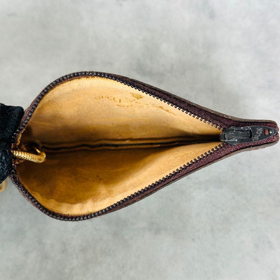 OLD GUCCIGGスプリーム コインケース 小銭入れ キーリング付属 10