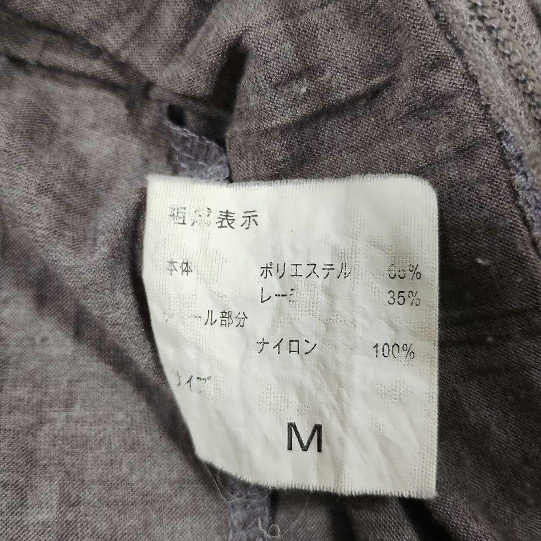 Pink adobe ピンク アドベ グレー 長袖Tシャツ M レース シンプル 8