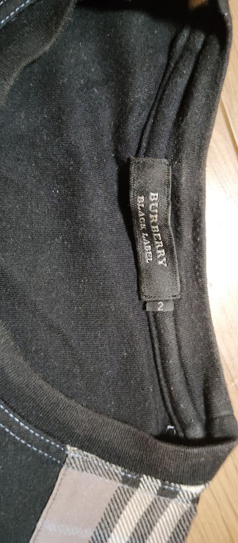 BURBERRY ブラック Tシャツ サイズ2 2