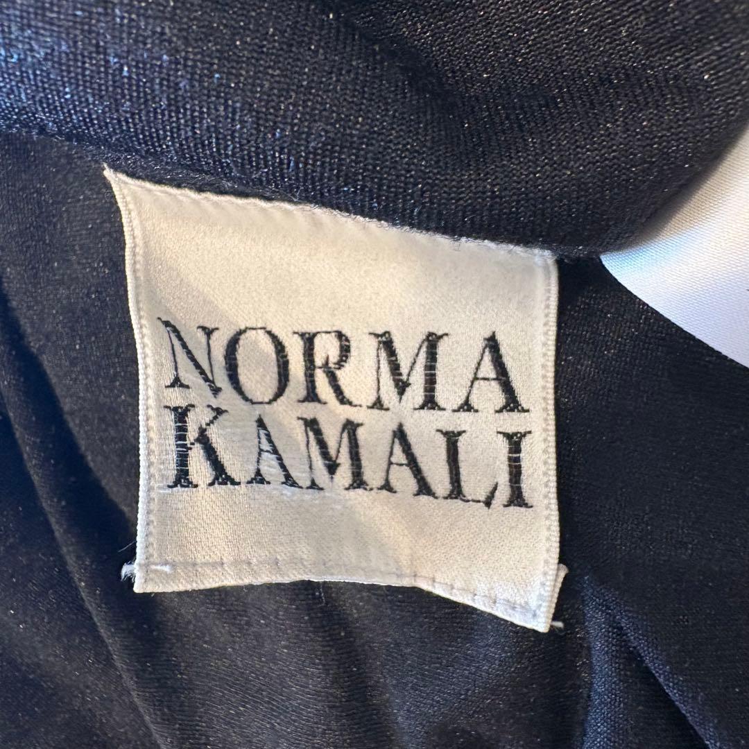 美品✨　ノーマカマリ フレアワンピース ベロア 長袖 黒　ブラック M 上品 8