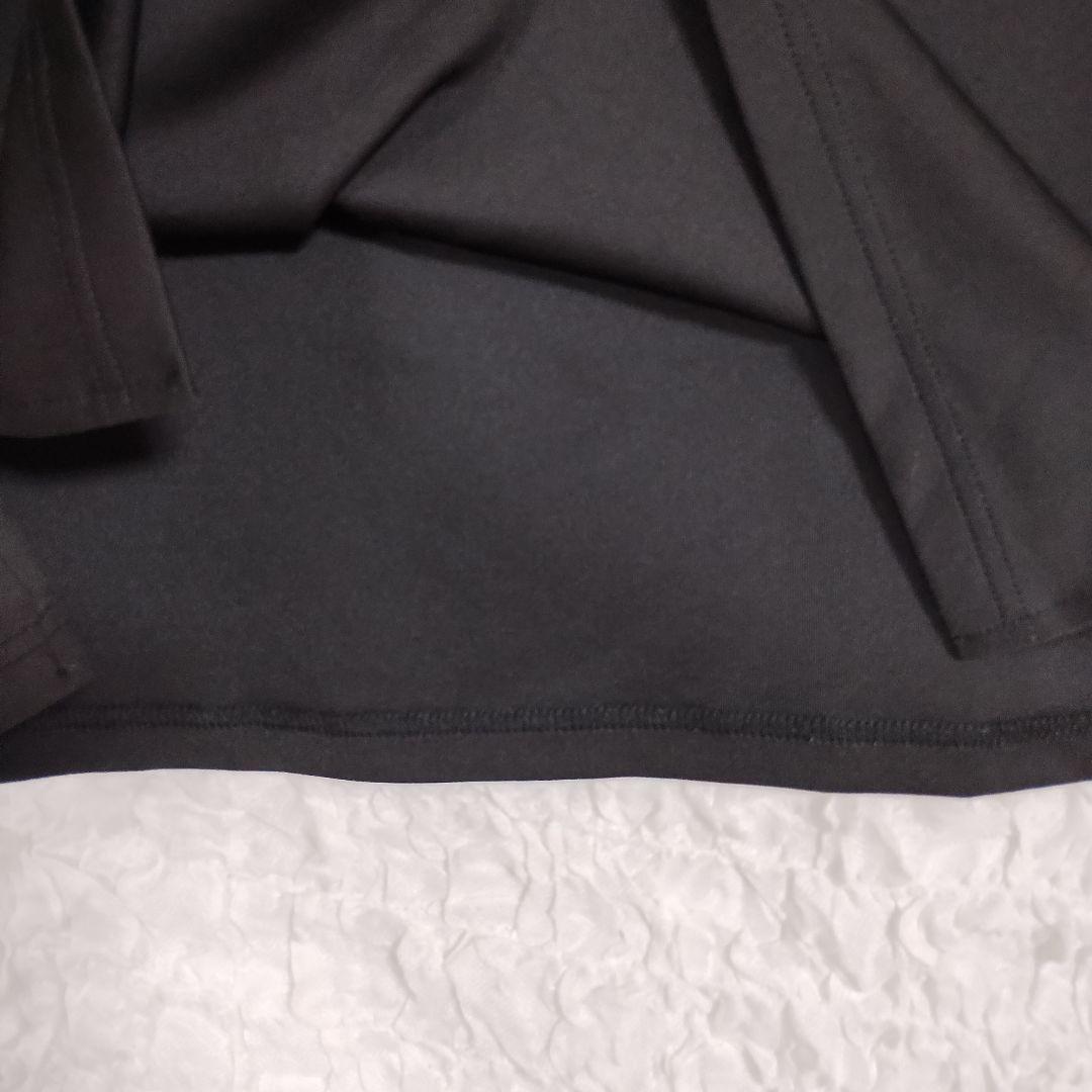 Myu ミュー ブラックノースリーブトップス Vネック パール装飾 Mスウェット 3