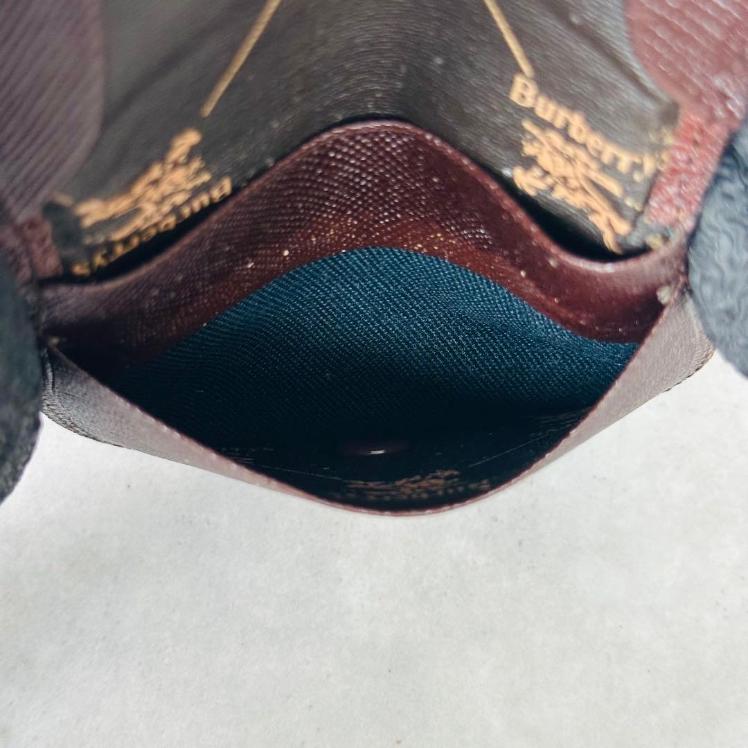 BURBERRY ノバチェック　ホースロゴ　シャドーホース　コインケース 11