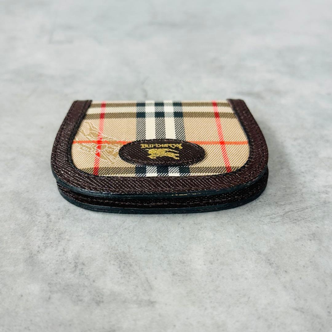 BURBERRY ノバチェック　ホースロゴ　シャドーホース　コインケース 5