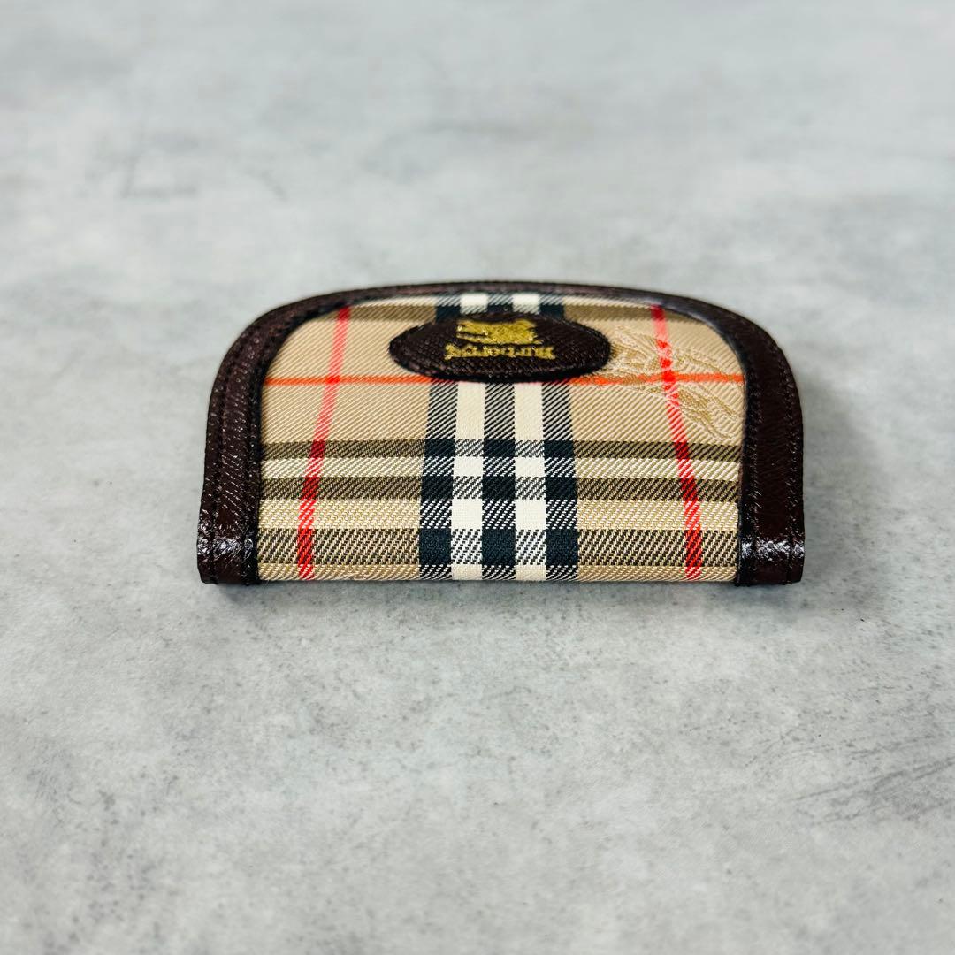 BURBERRY ノバチェック　ホースロゴ　シャドーホース　コインケース 6